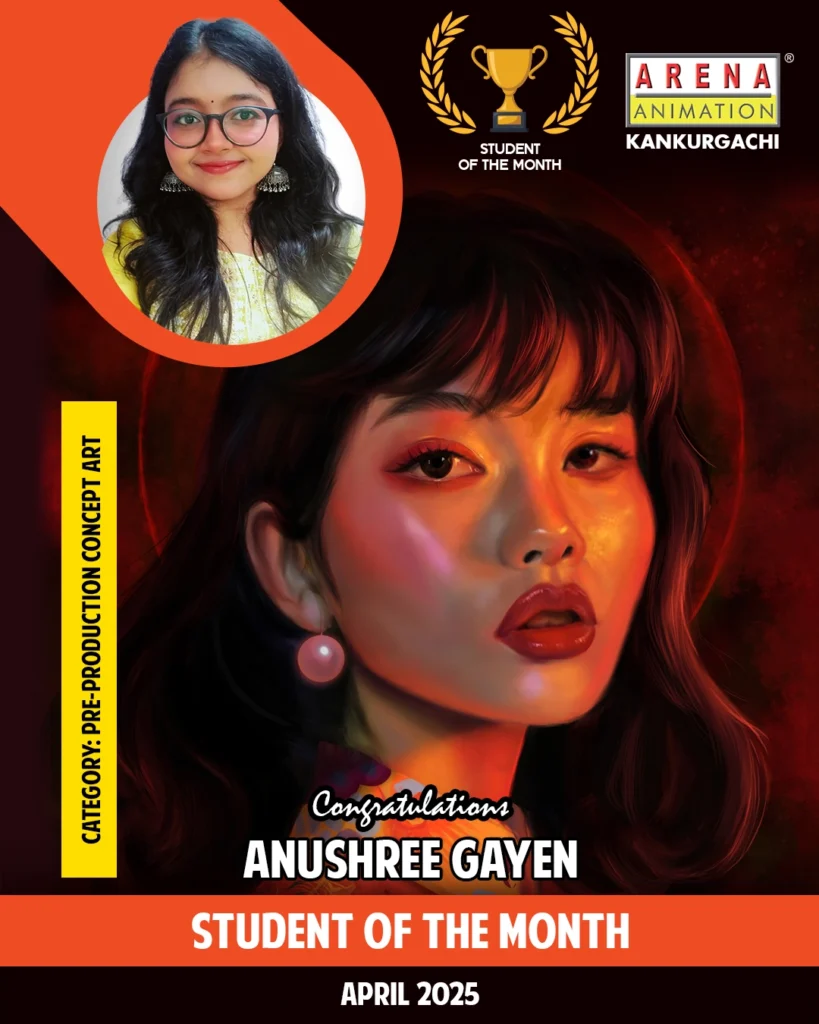 Student of the Month — Anushree Gayen — Rima Saha